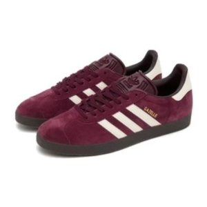 Brand New Maroon Adidas Gazelle Sneakers